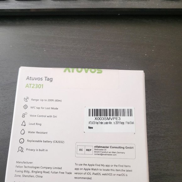 Atuvos Key/Luggage Finder - Picture 2 of 2